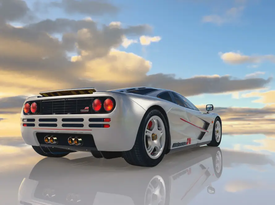 3D Images of McLaren F1, CGI Product Animation
