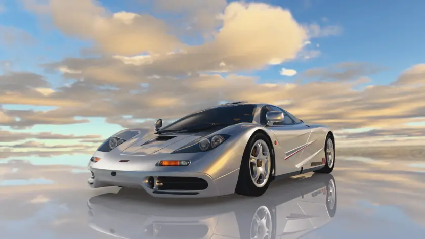 3D Images of McLaren F1,3D Animation Commercial
